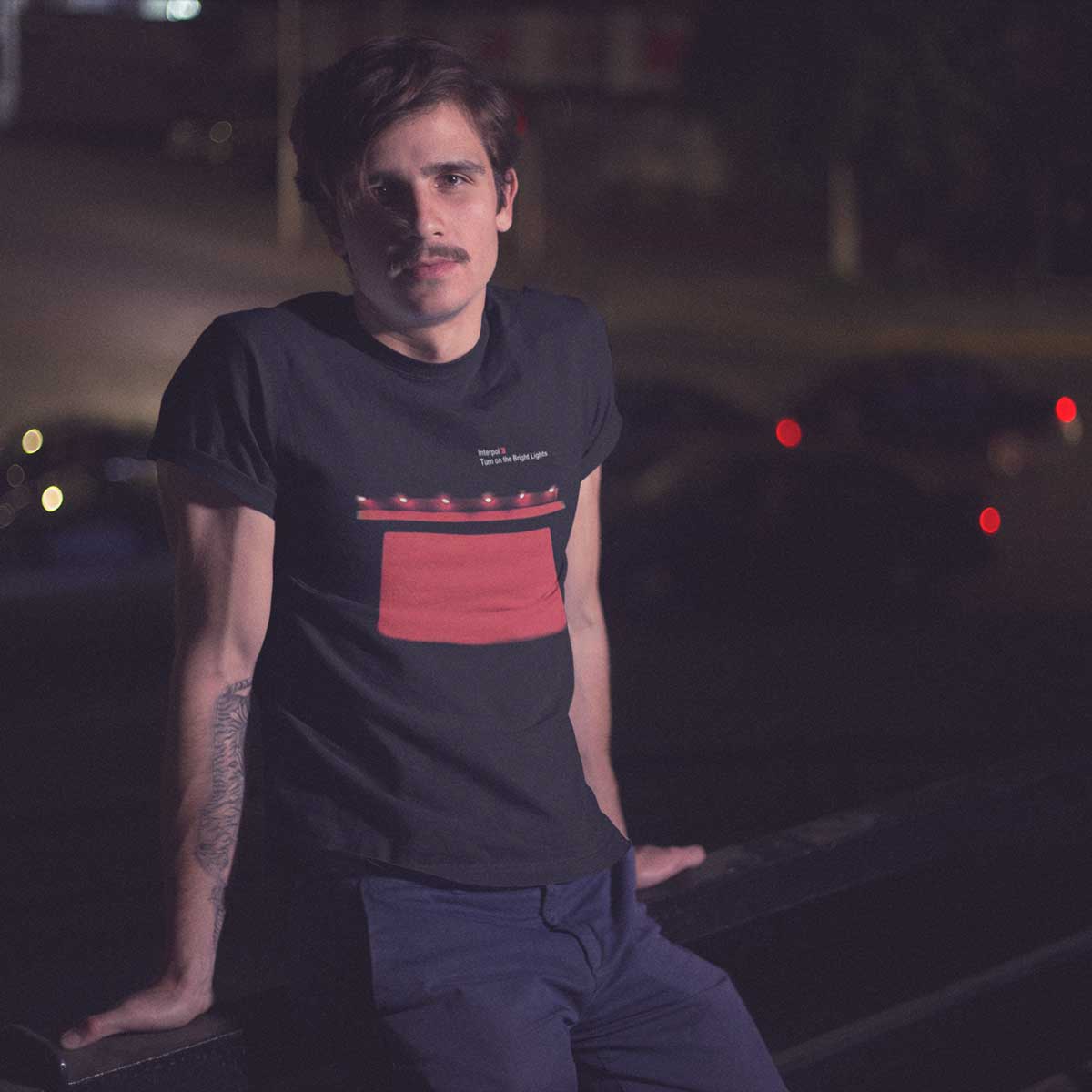 Playera Interpol | Turn On The Bright Lights