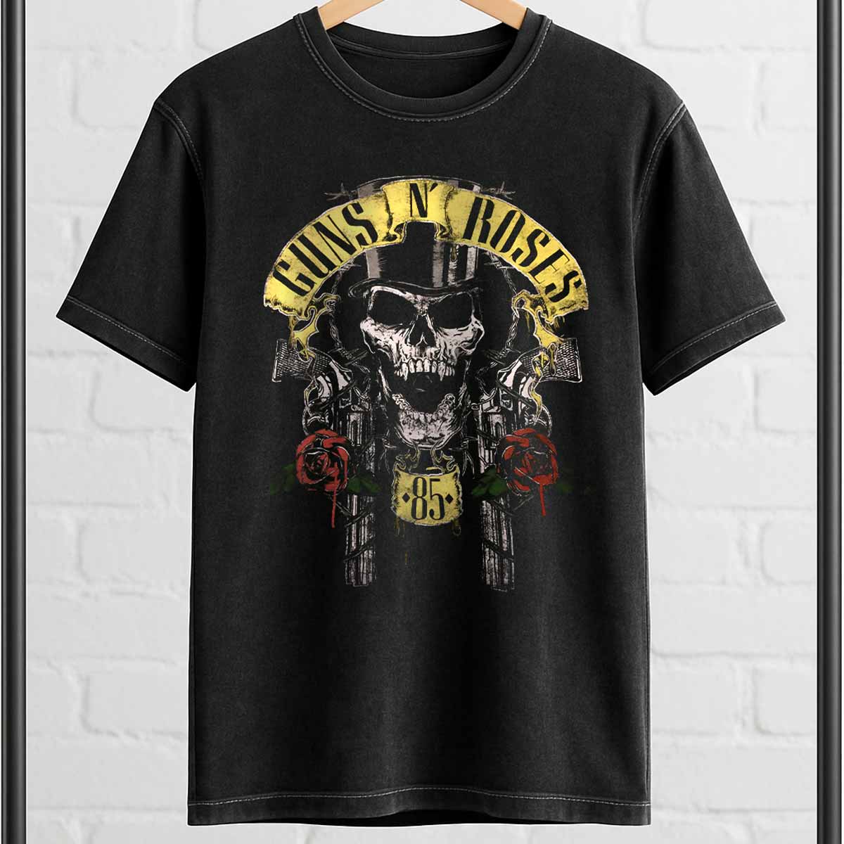 Playera Pigment Wash Guns N' Roses | Skull 85