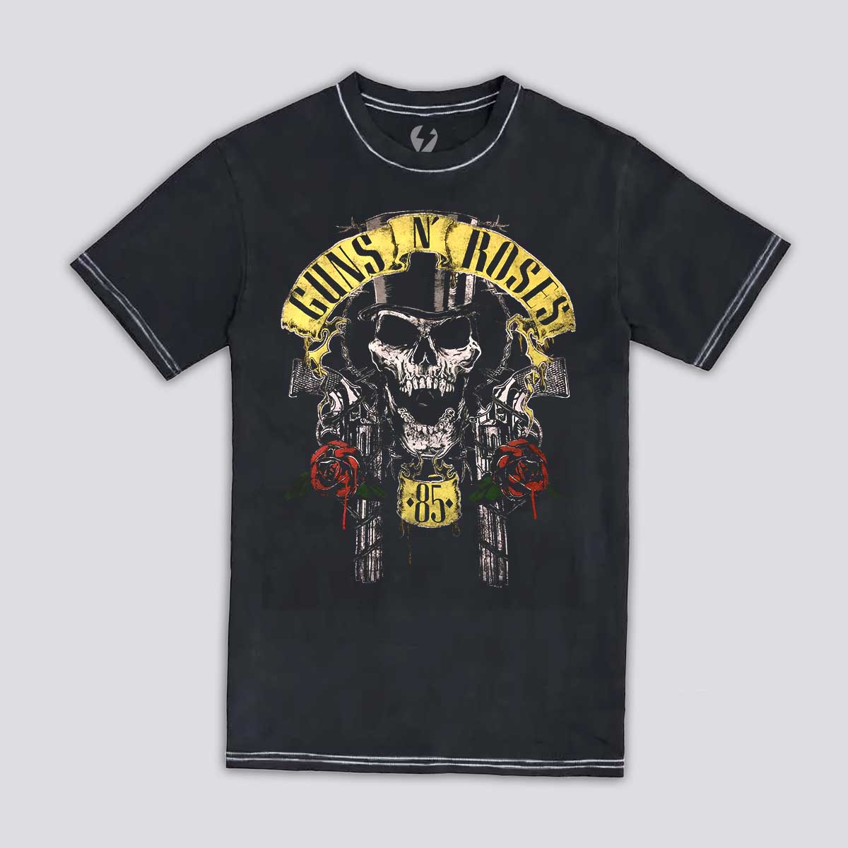 Playera Pigment Wash Guns N' Roses | Skull 85