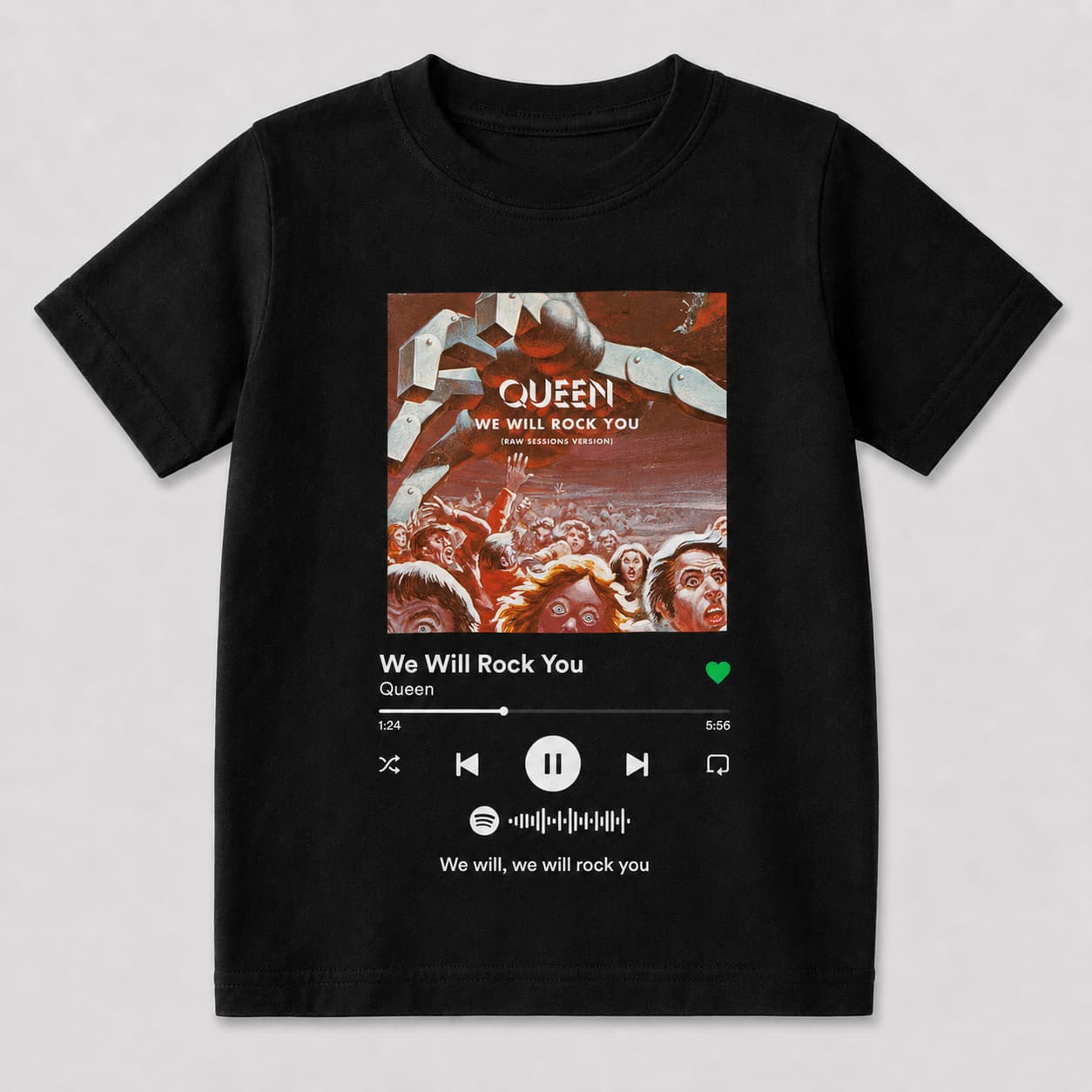 Playera Personalizada Niño: Tu Canción Aquí