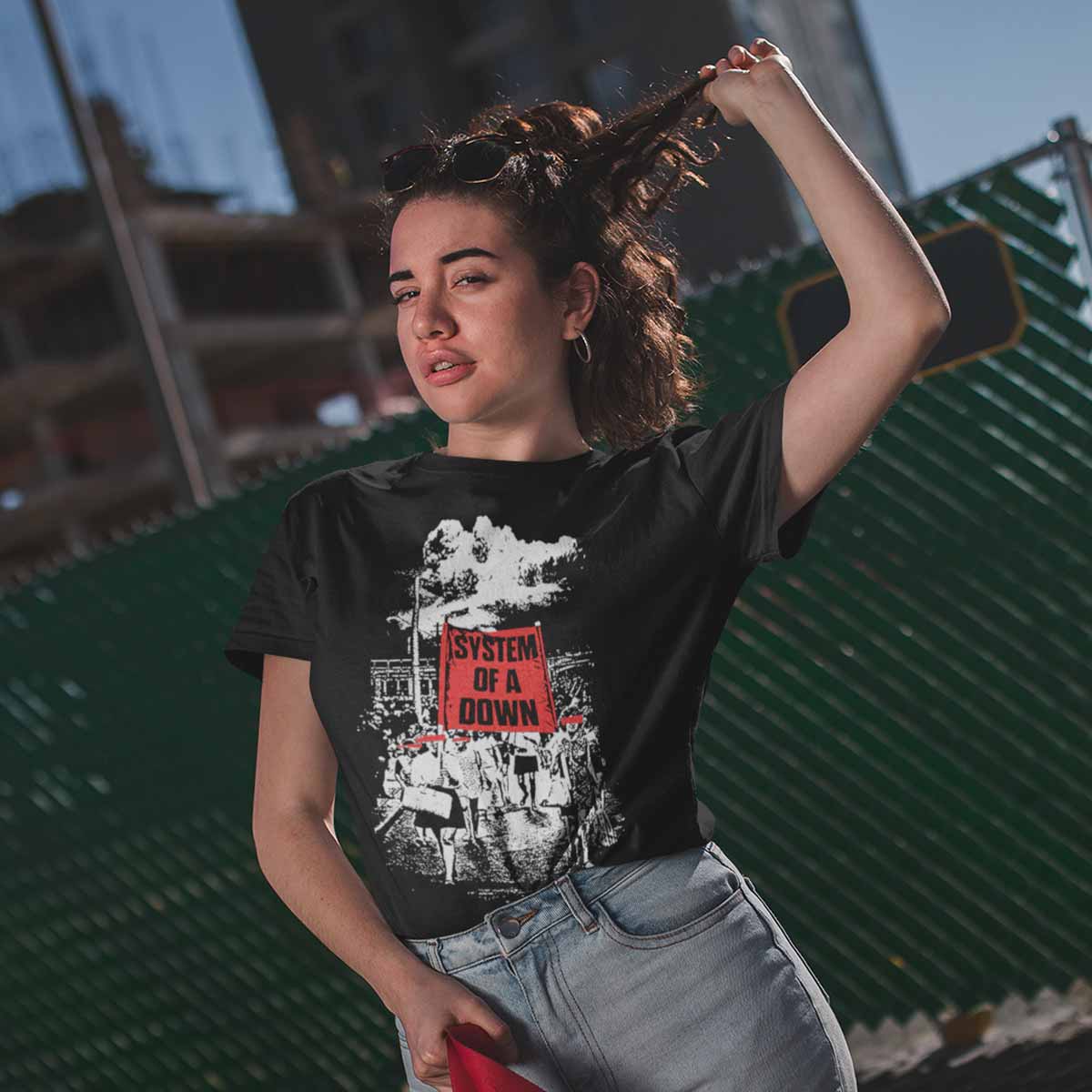 Playera System Of A Down | Red Flag