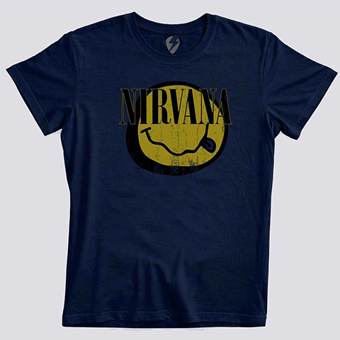 Playera Nirvana | Smile Logo