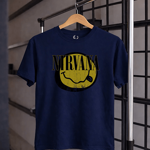 Playera Nirvana | Smile Logo