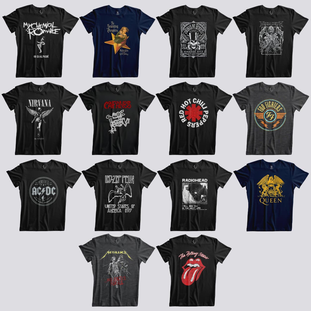 Pack Best-Sellers · 60 playeras