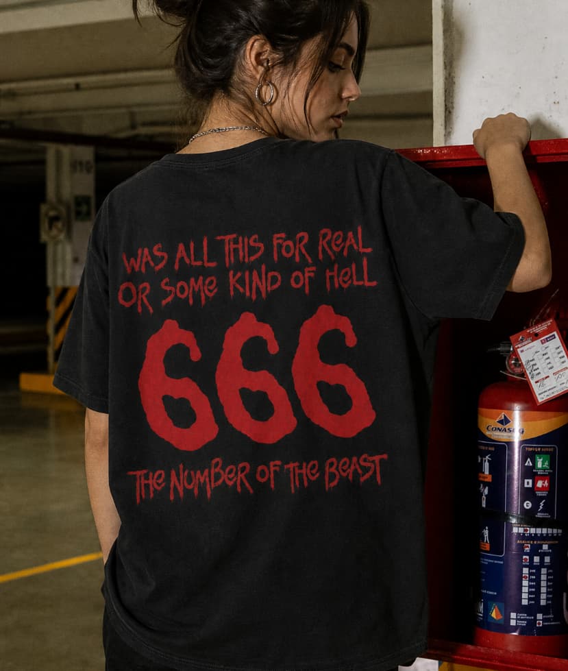 Playera Iron Maiden | 666