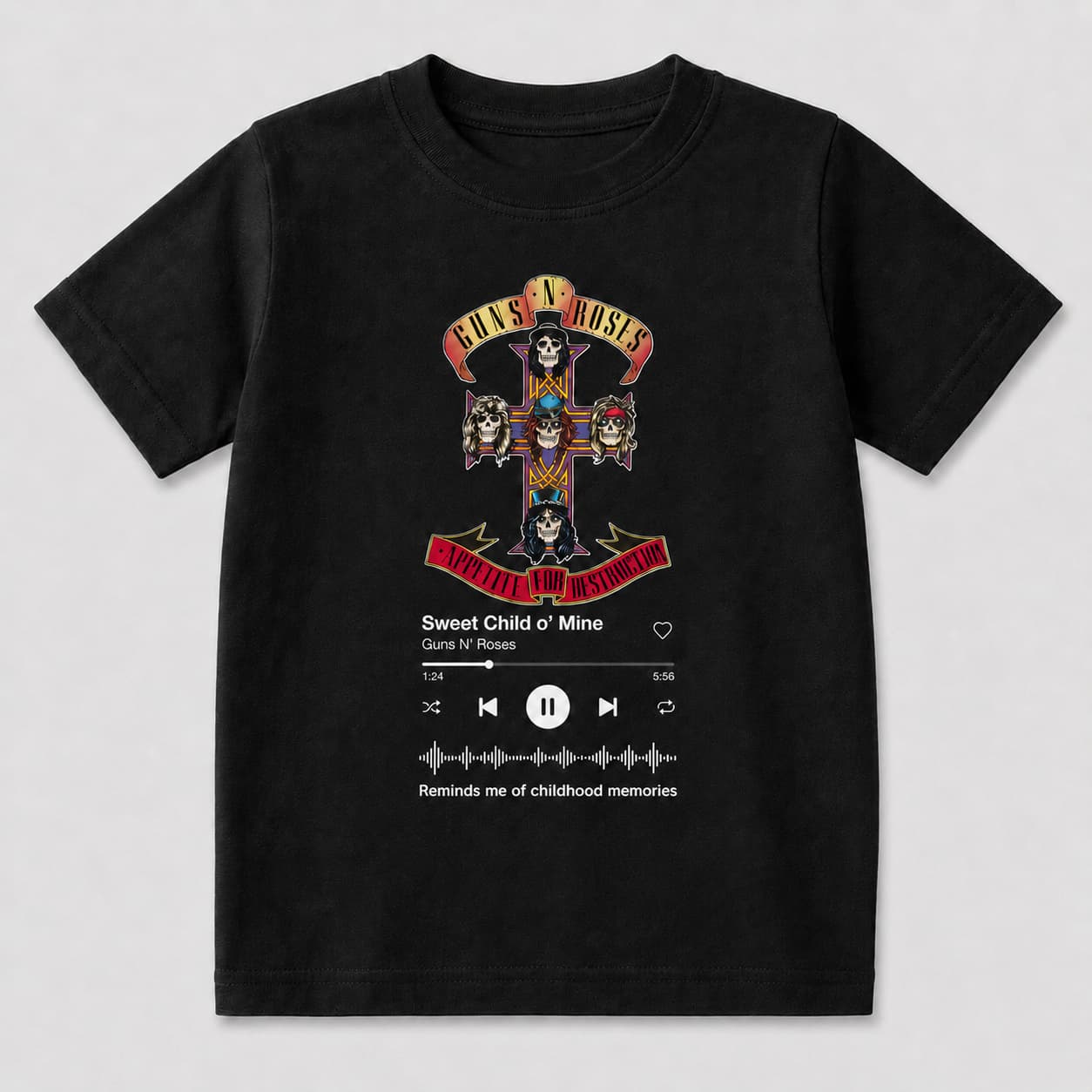 Playera Personalizada Niño: Tu Canción Aquí