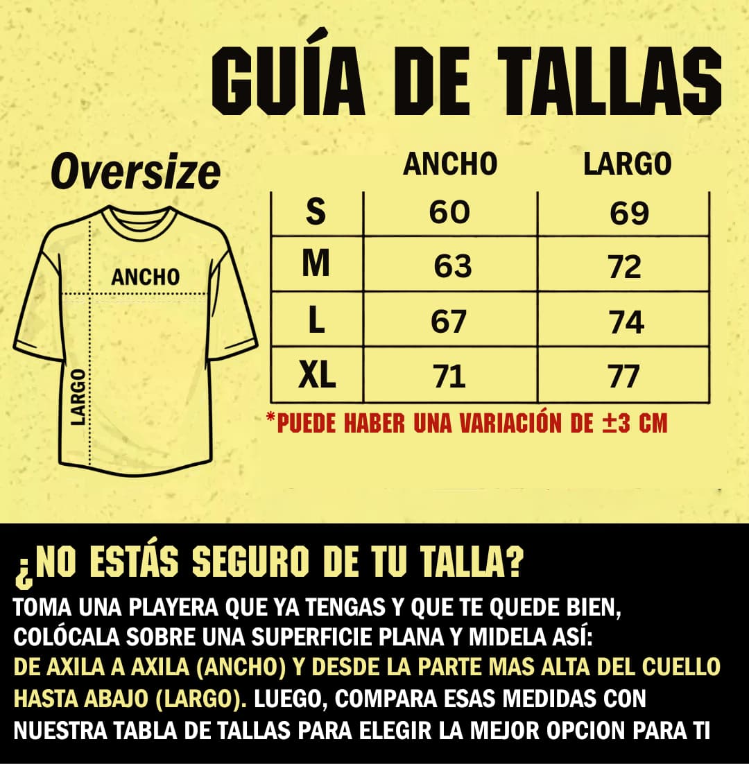 Playera Oversize Personalizada: Tu Banda Aquí