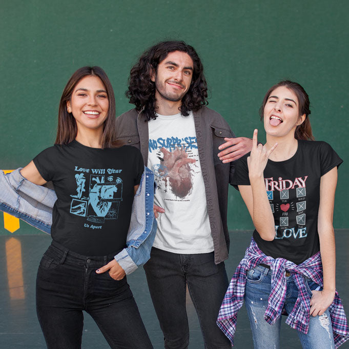 Playeras bandas de rock algodón