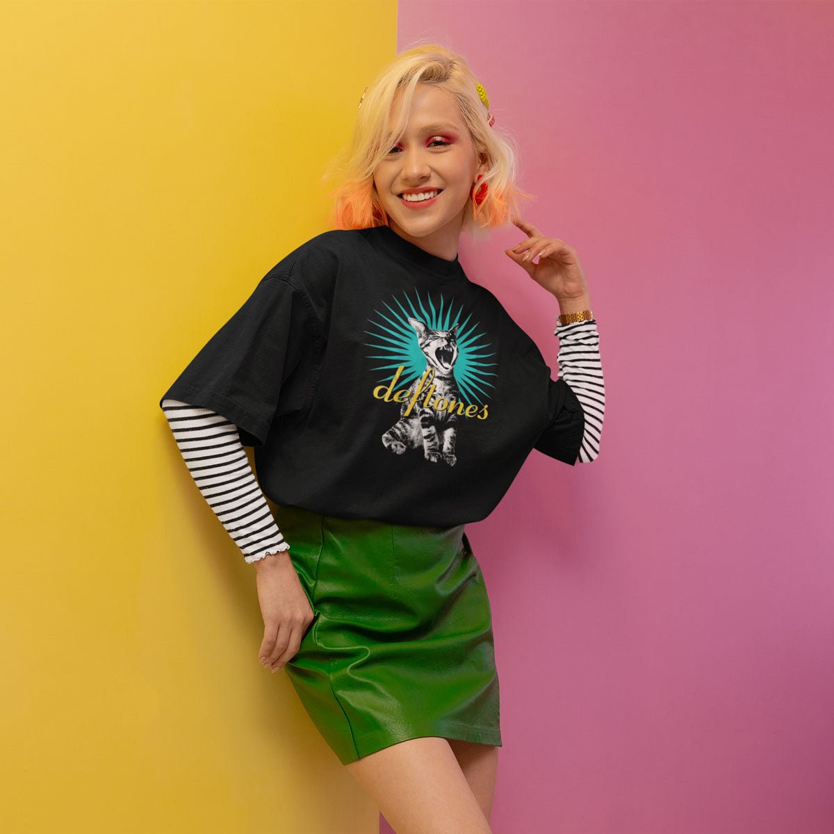 Playera Deftones | Cat - El Rockerito