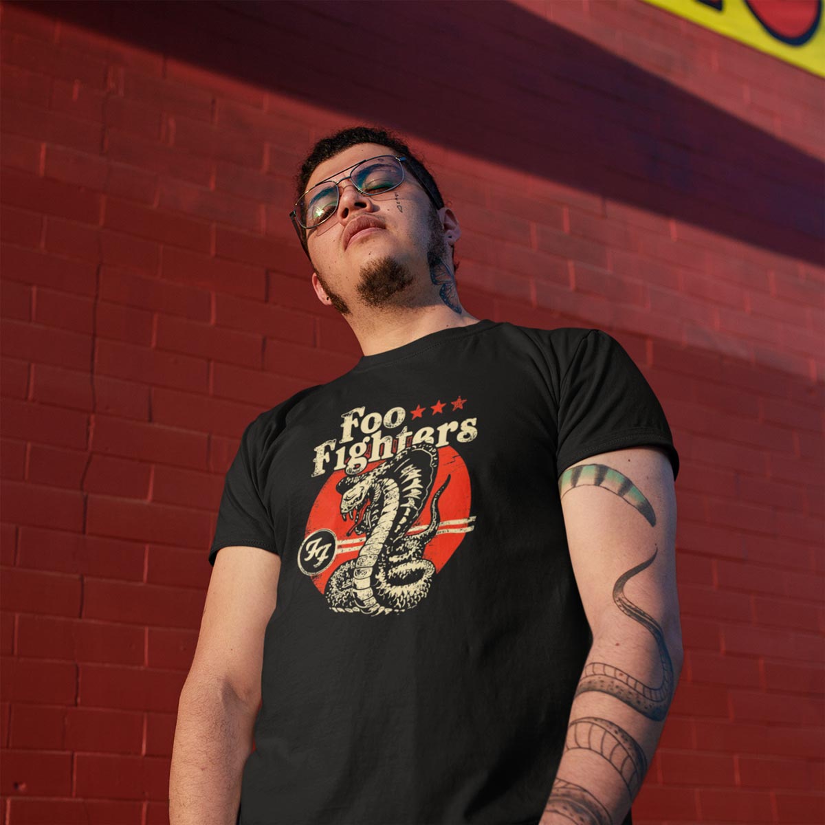 Playera Foo Fighters | Snake - El Rockerito