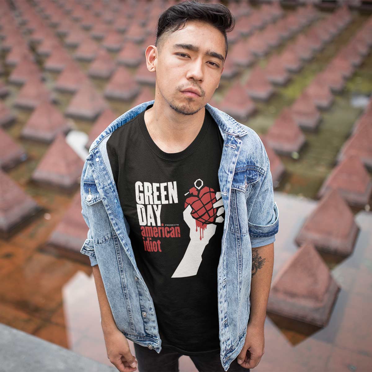 Playera Green Day - El Rockerito