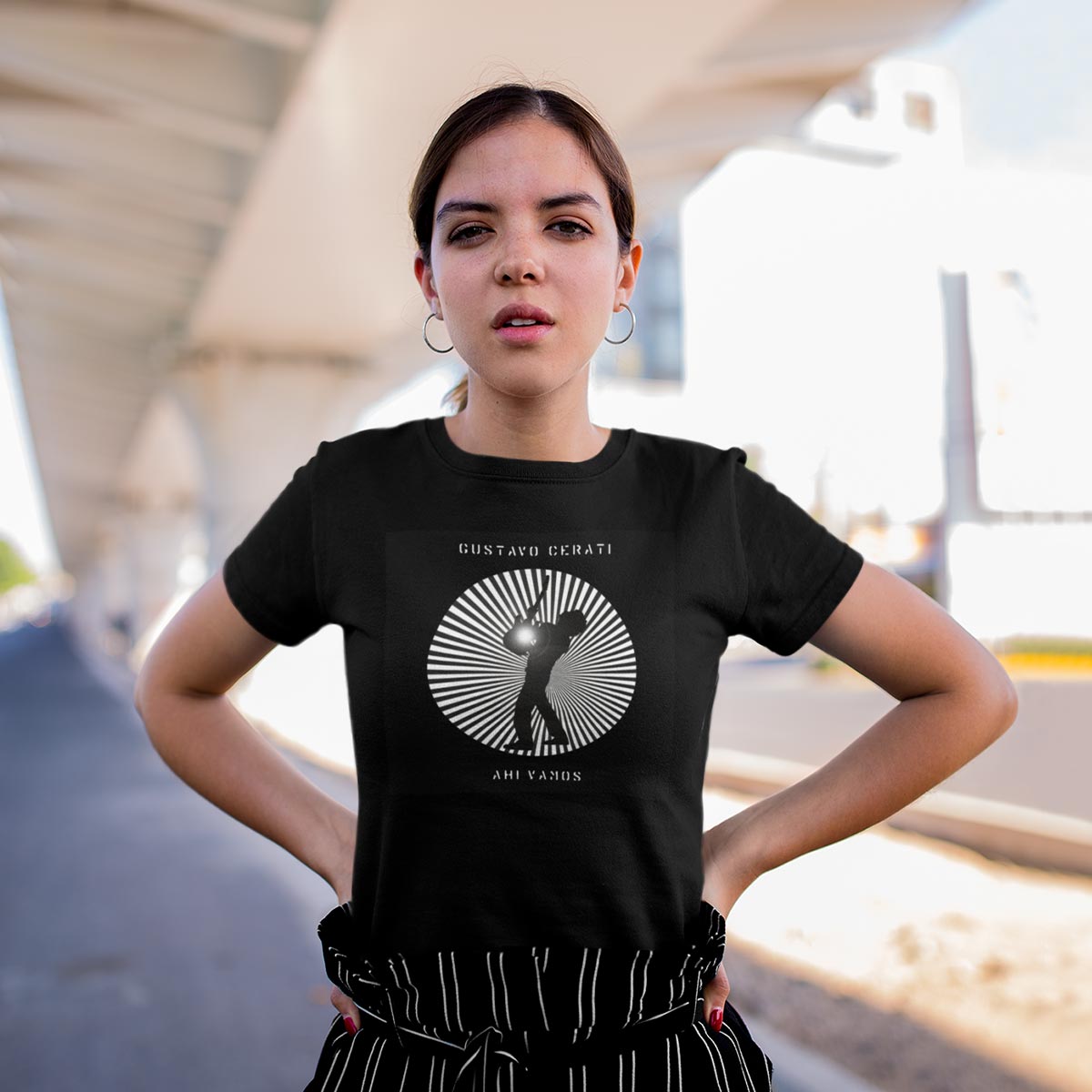 Playera Gustavo Cerati | Ahí Vamos - El Rockerito