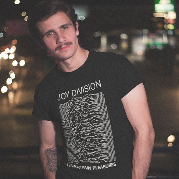 Playera Joy Division Unknown Pleasures - El Rockerito