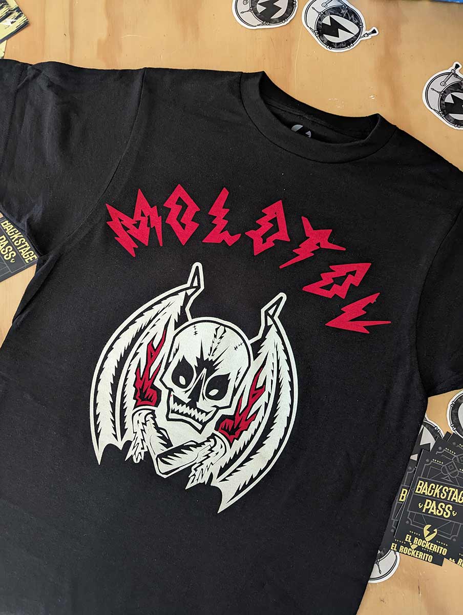 Playera Molotov - El Rockerito