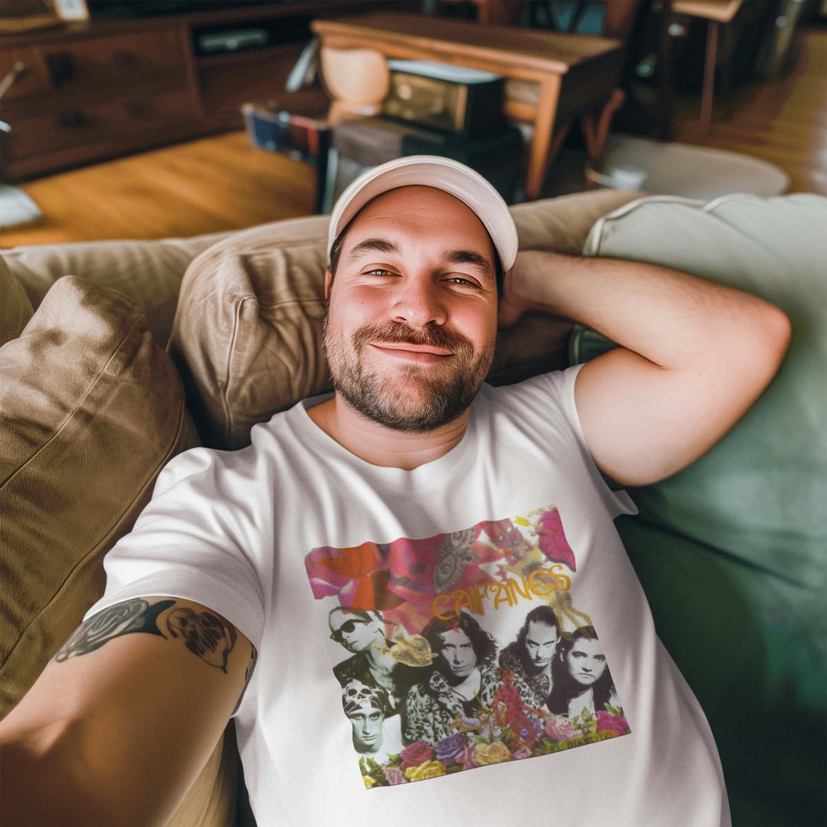 Playera Personalizada: Tu Banda Aquí - El Rockerito