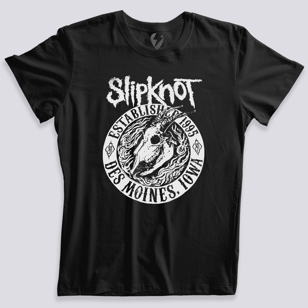 Playera Slipknot Skull 1995 - El Rockerito
