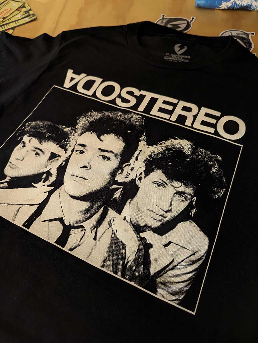Playera Soda Stereo - El Rockerito