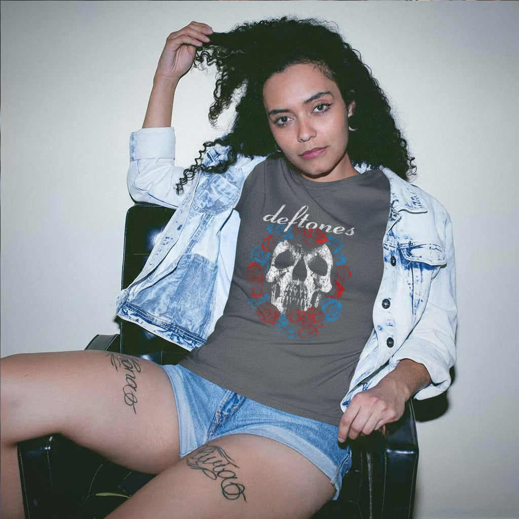 Playera Deftones | Skull & Roses