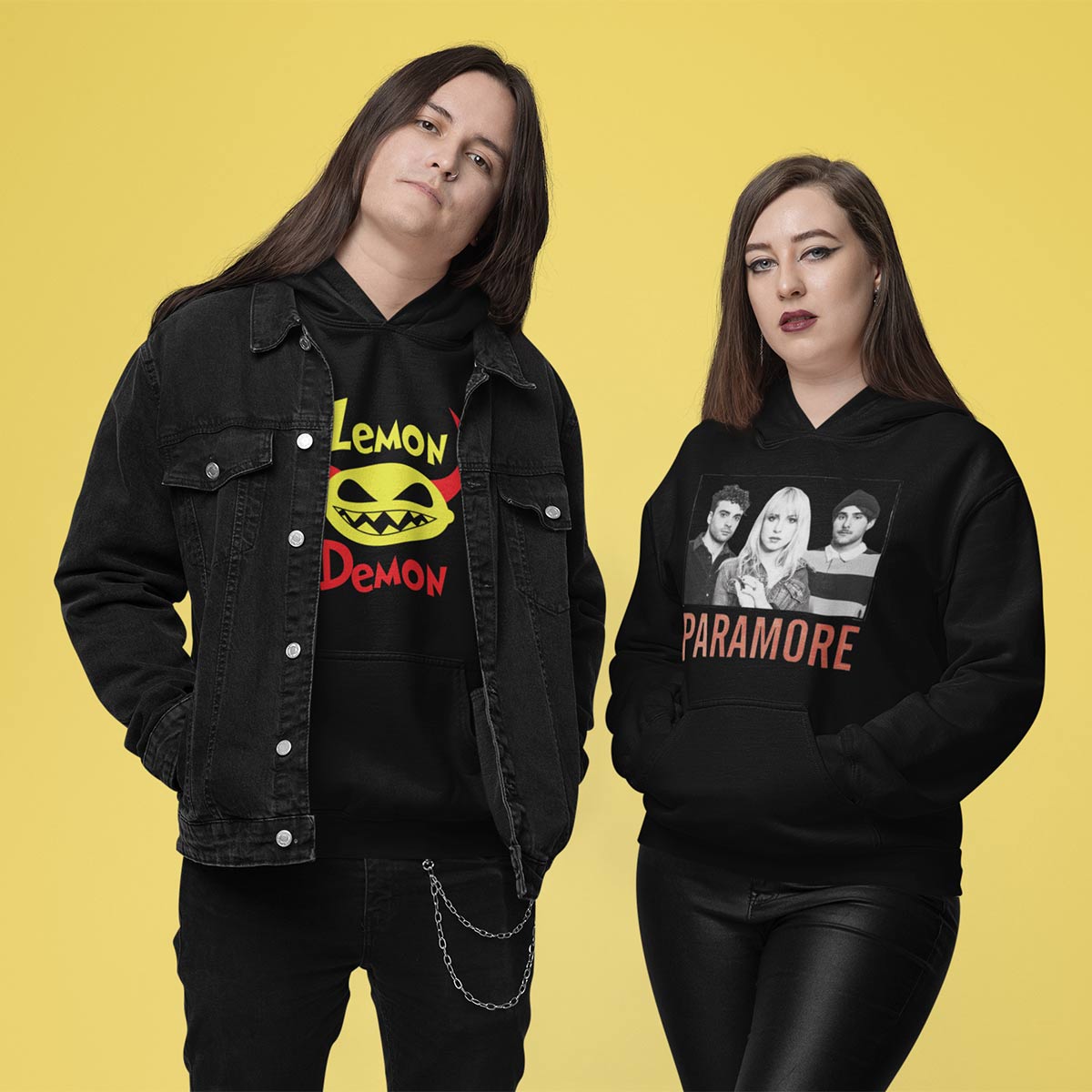 Sudadera Personalizada: Tu Banda Aquí - El Rockerito