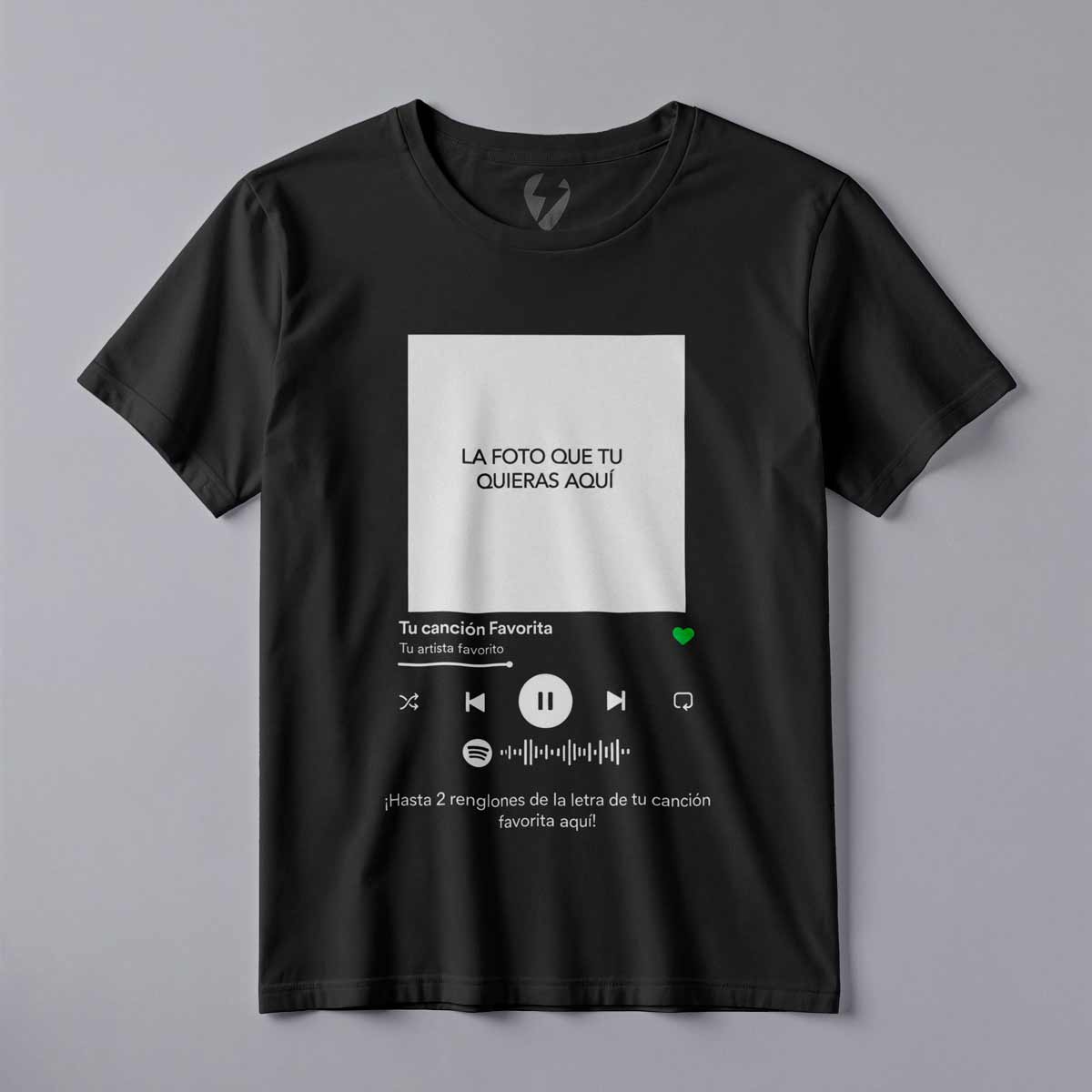 Playera Personalizada Niño: Tu Canción Aquí