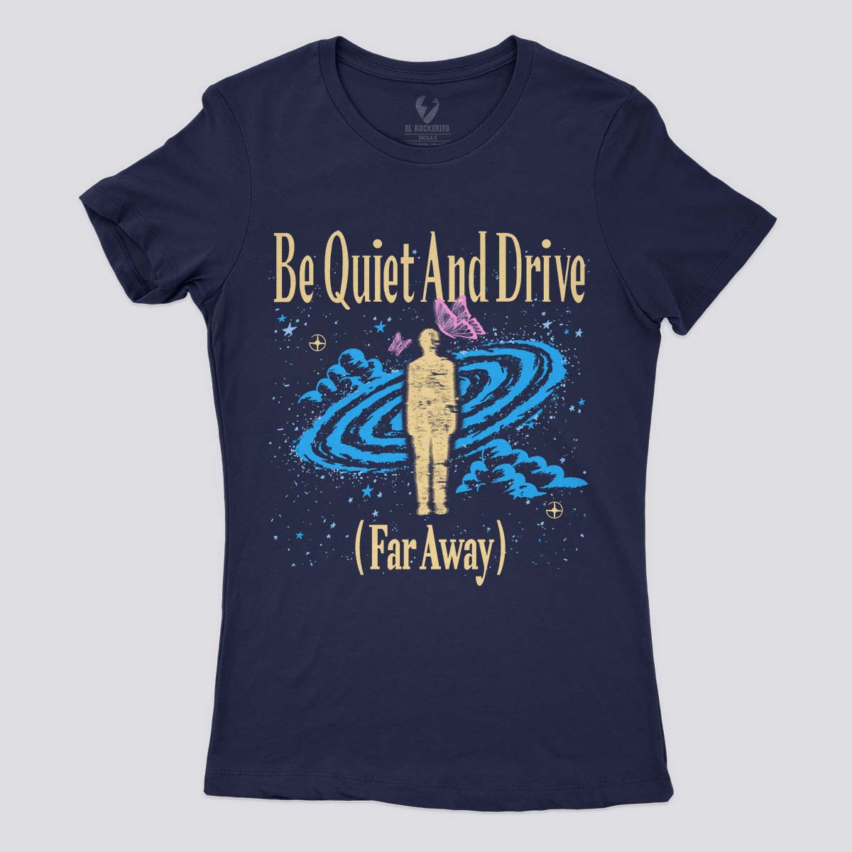 Playera Be Quiet And Drive (Far Away) Deftones Dama