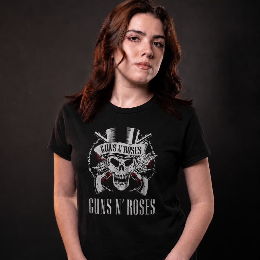 Playera Guns N' Roses | Top Hat Skull