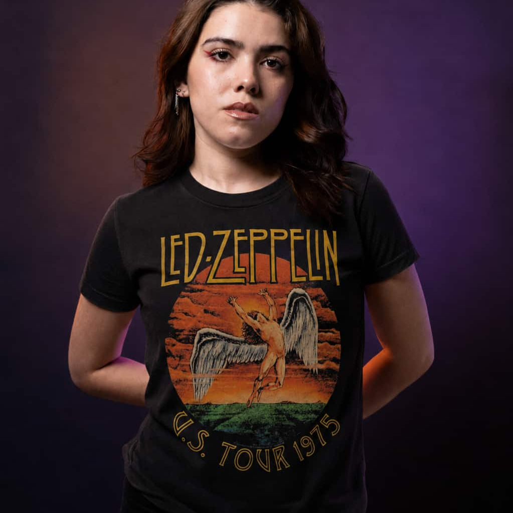 Playera Led Zeppelin | Tour 1975