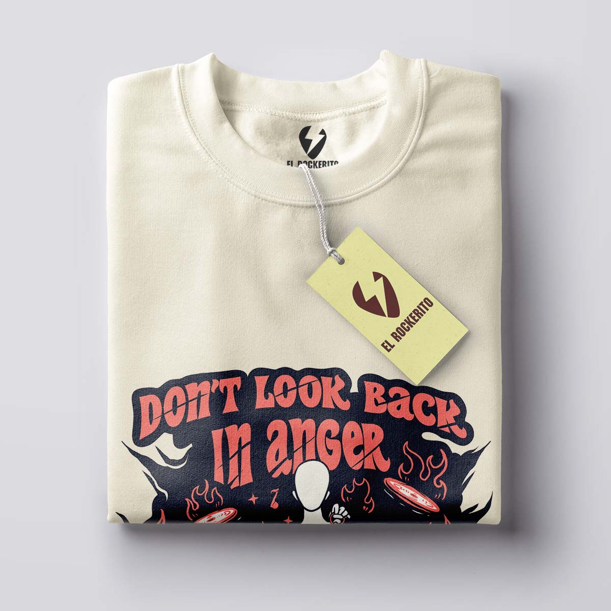 Playera Don't Look Back In Anger Oasis