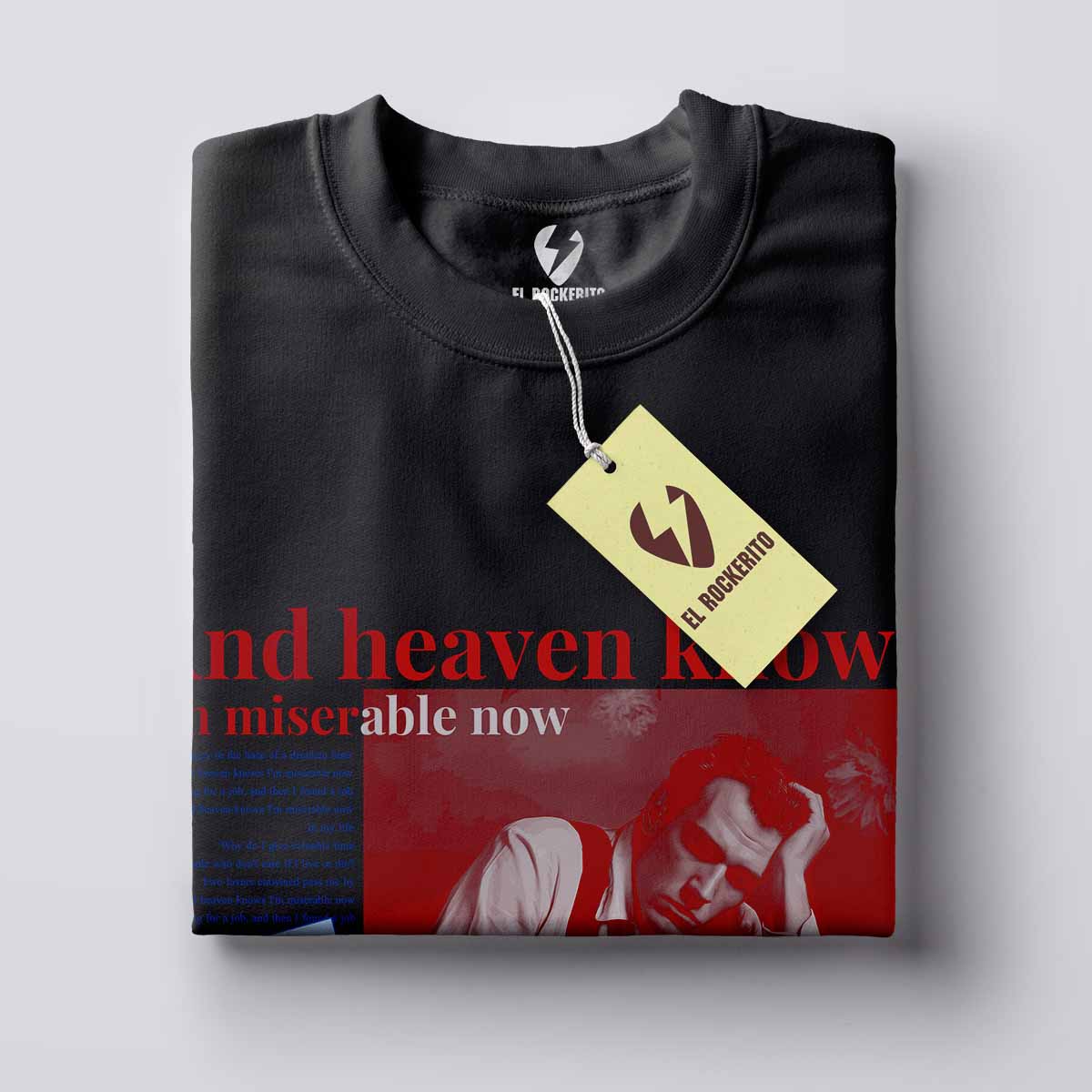 Playera Heaven Knows I'm Miserable Now The Smiths Dama
