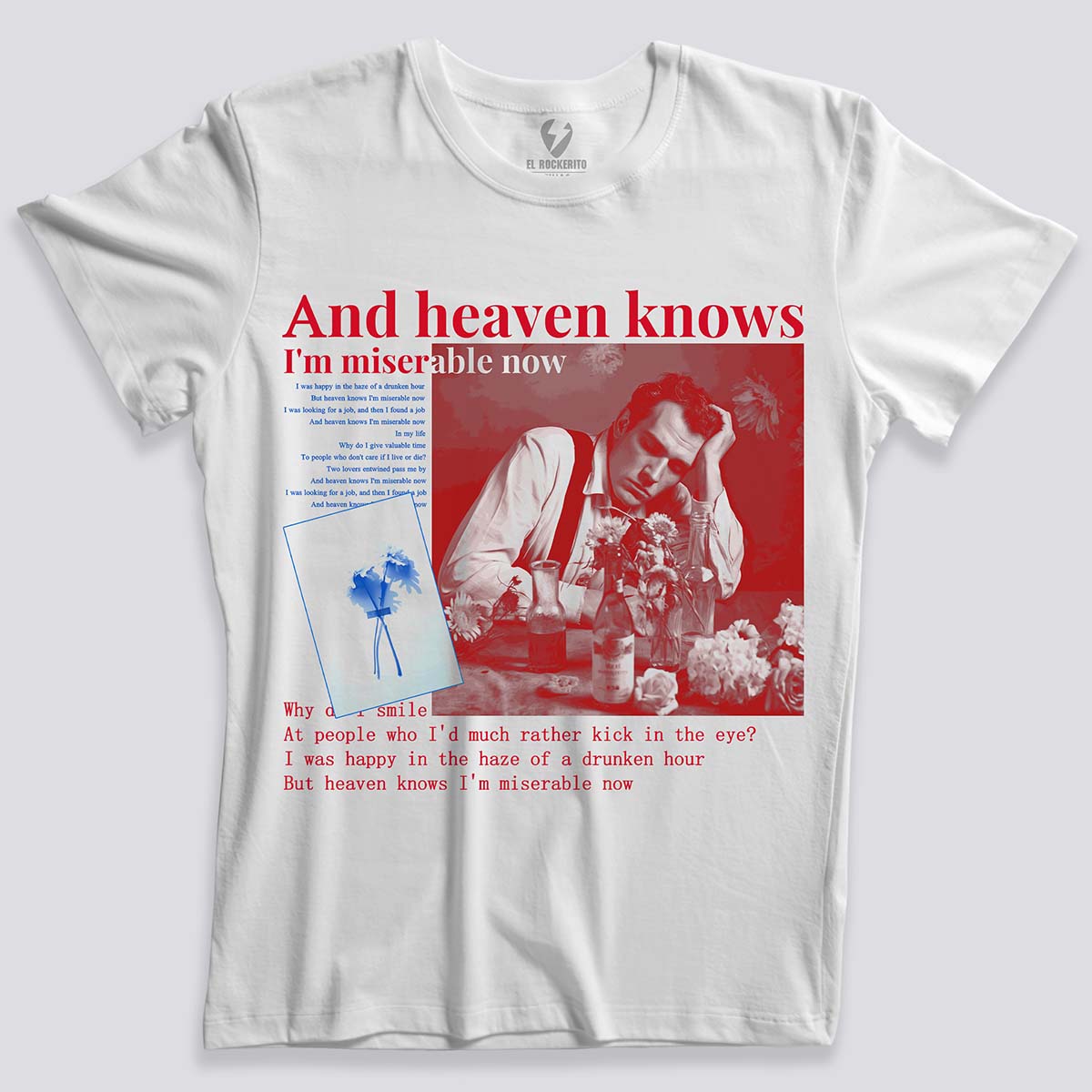 Playera Heaven Knows I'm Miserable Now The Smiths 2.0