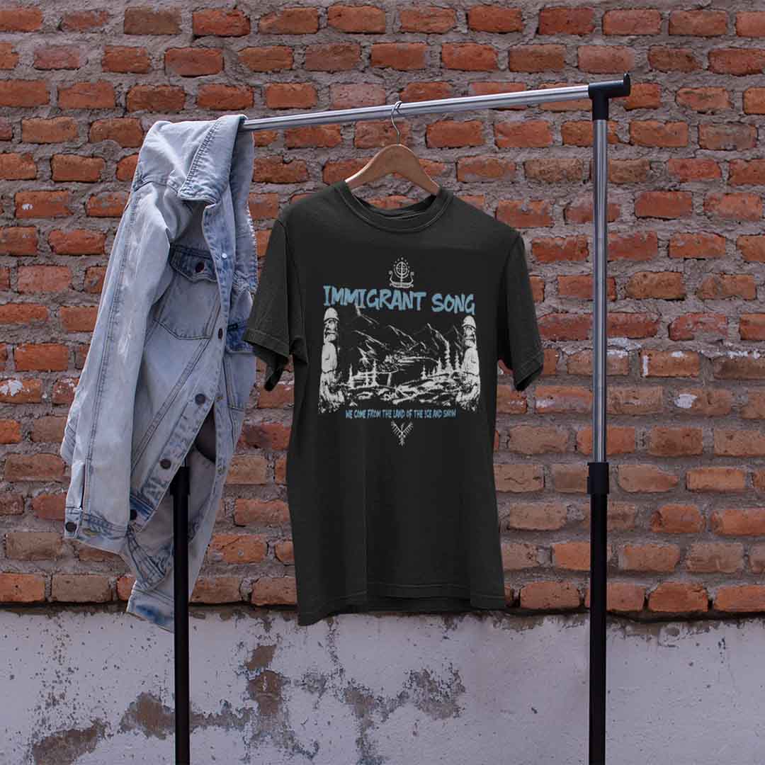 Playera Immigrant Song Led Zeppelin, Playeras, Uncategorized, El Rockerito