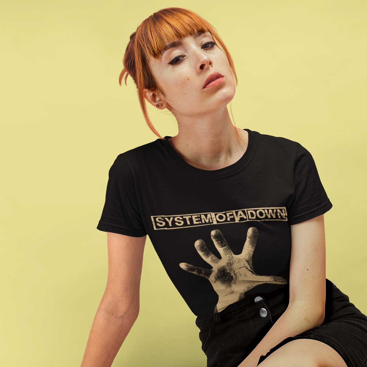 Playera System Of A Down | Mano Portada