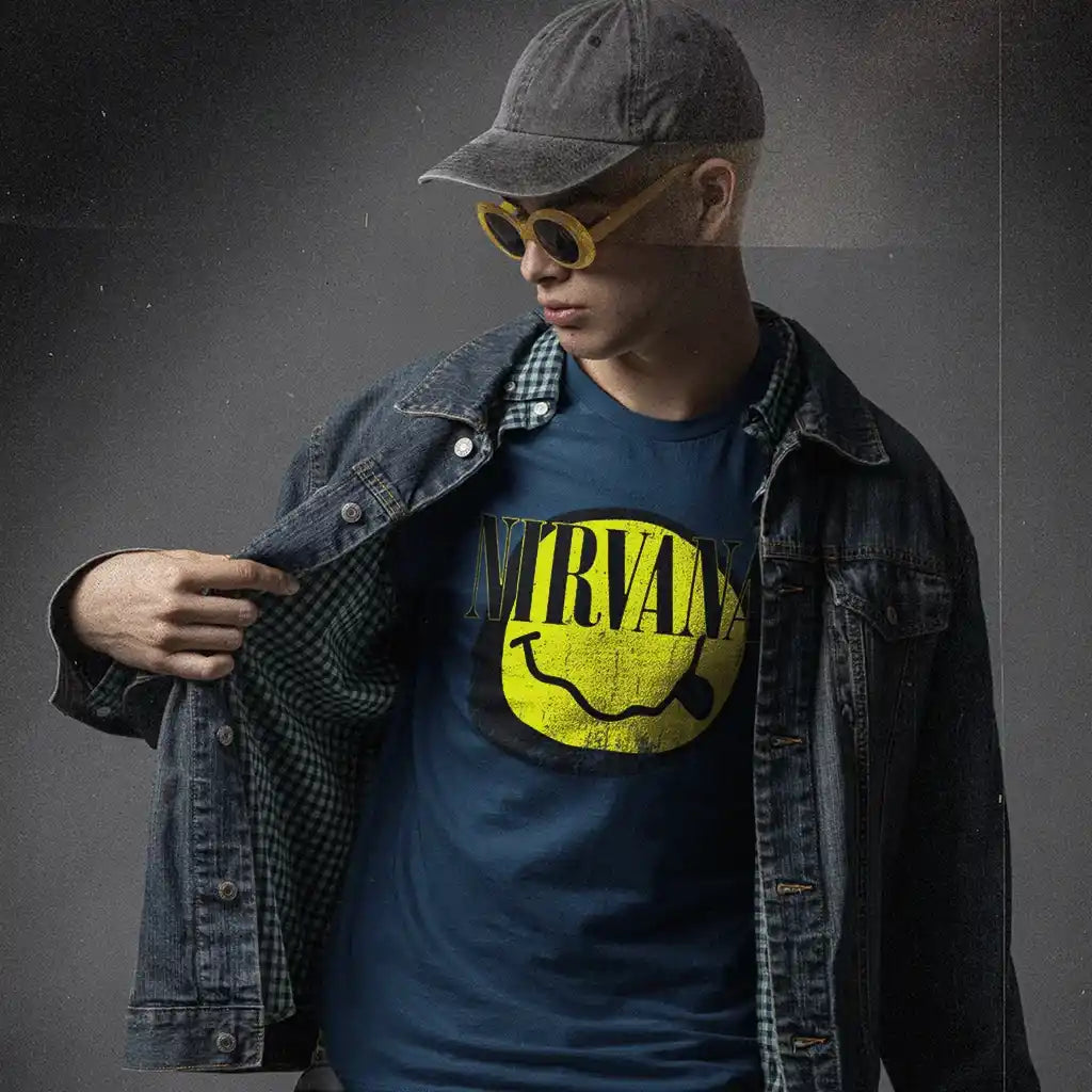 Playera Nirvana | Smile Logo