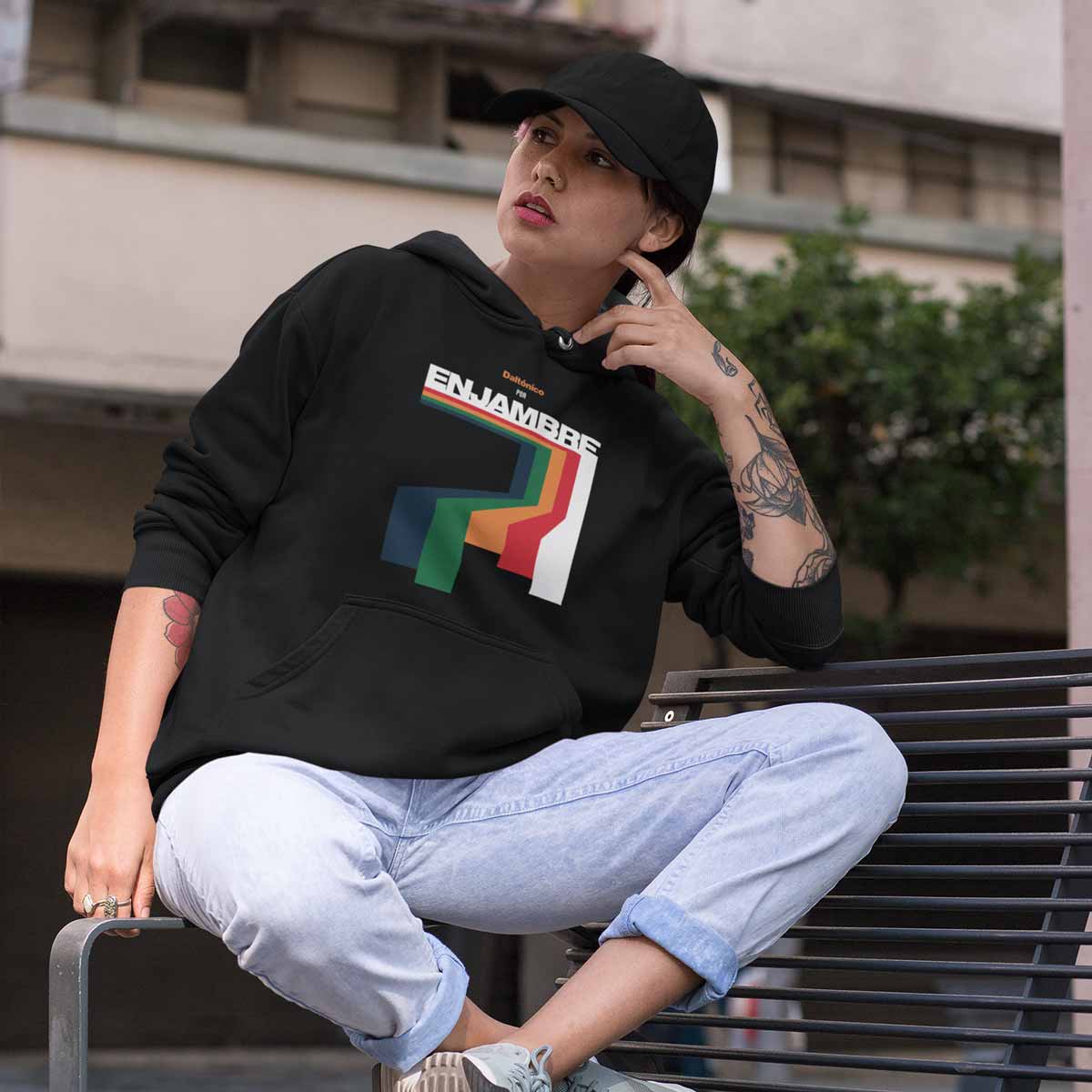 Sudadera Enjambre | Daltónico