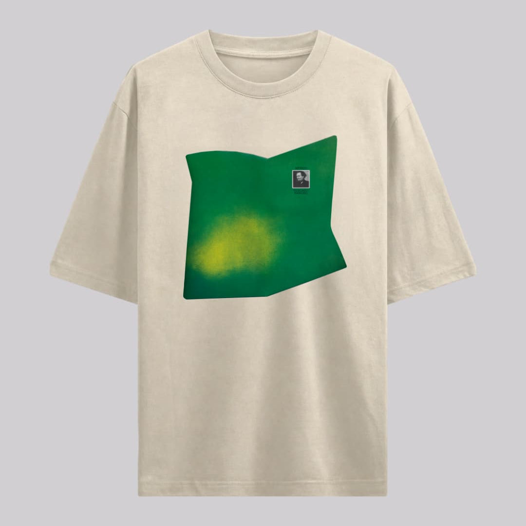Playera Oversize Beige Personalizada: Tu Banda Aquí