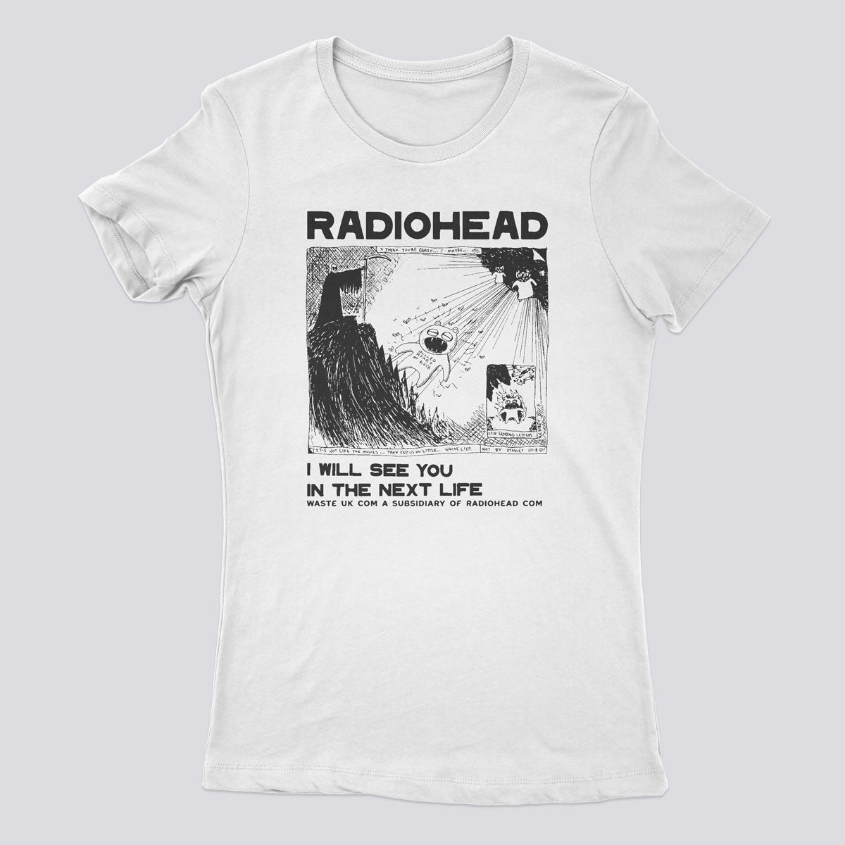 Playera Radiohead Dama