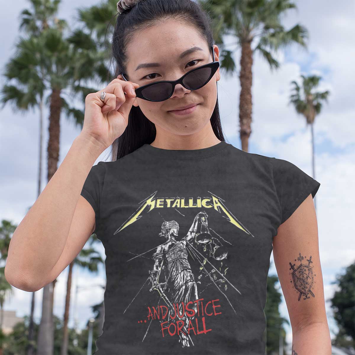 Playera Metallica Dama