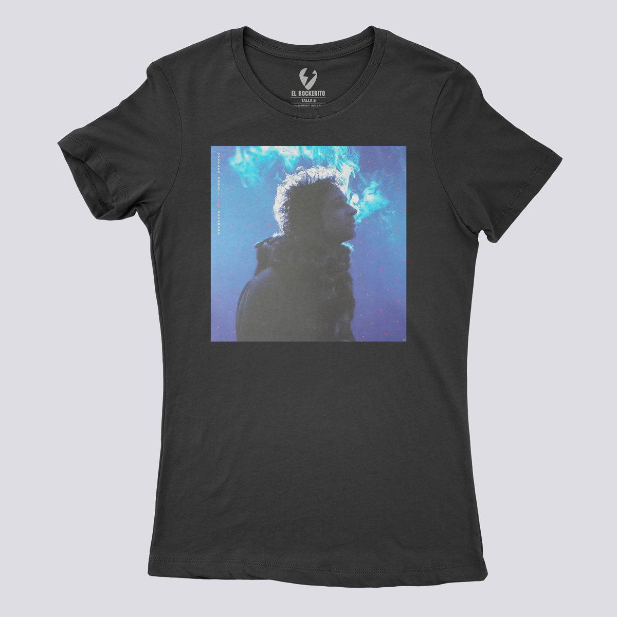 Playera Gustavo Cerati Bocanada Dama