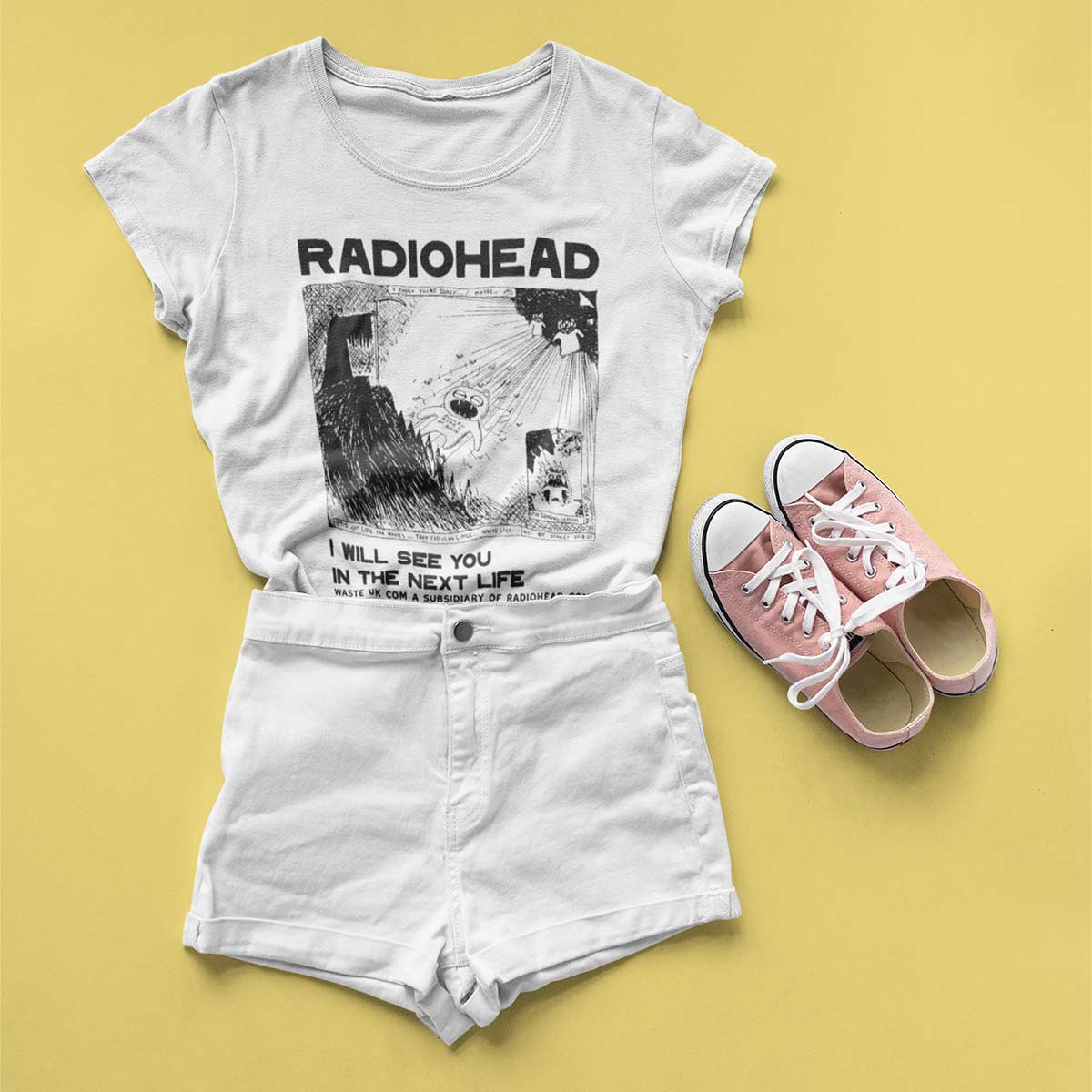 Playera Radiohead Dama