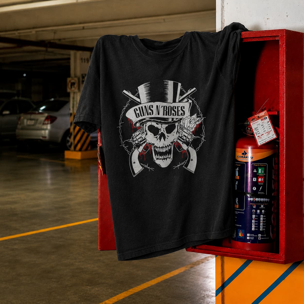 Playera Guns N' Roses | Top Hat Skull