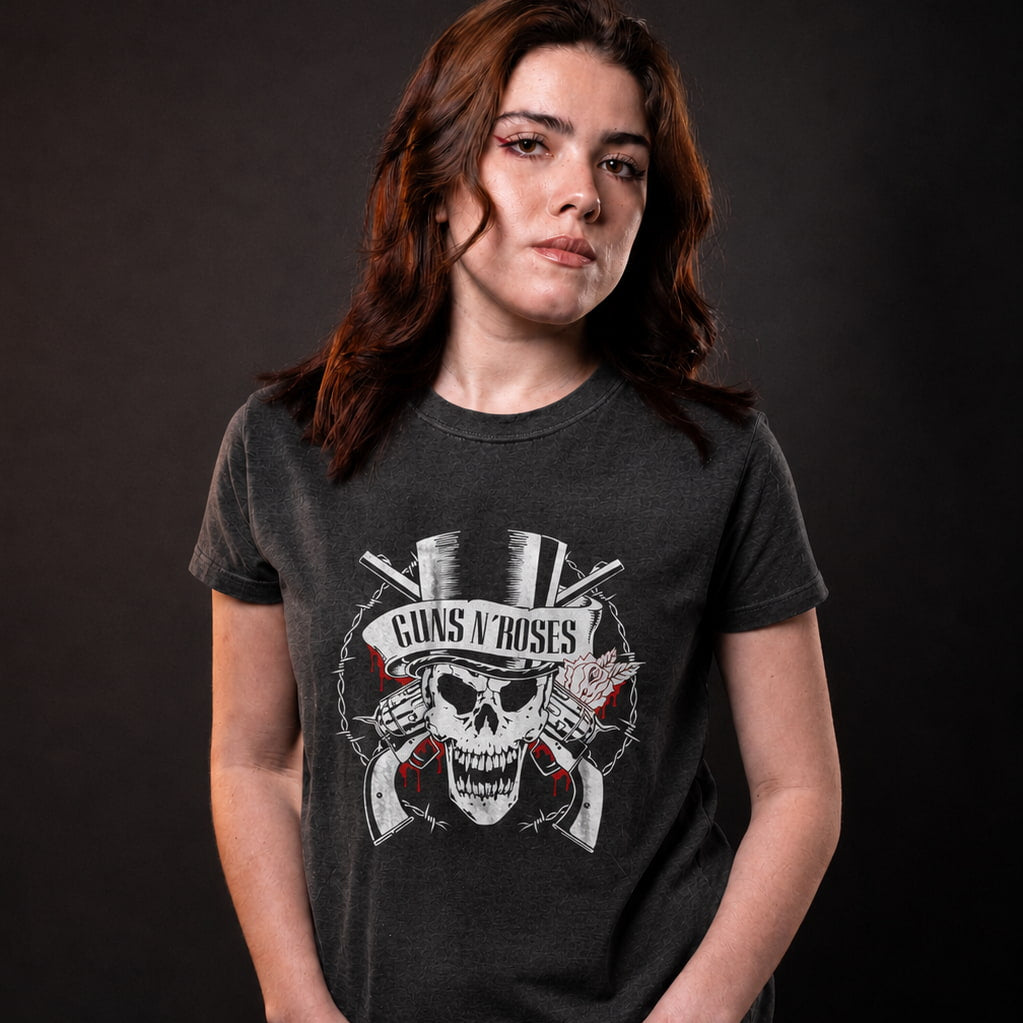 Playera Guns N' Roses | Top Hat Skull