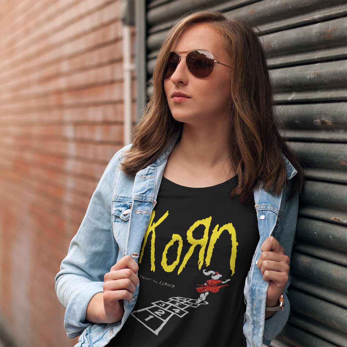 Playera Korn Follow The Leader