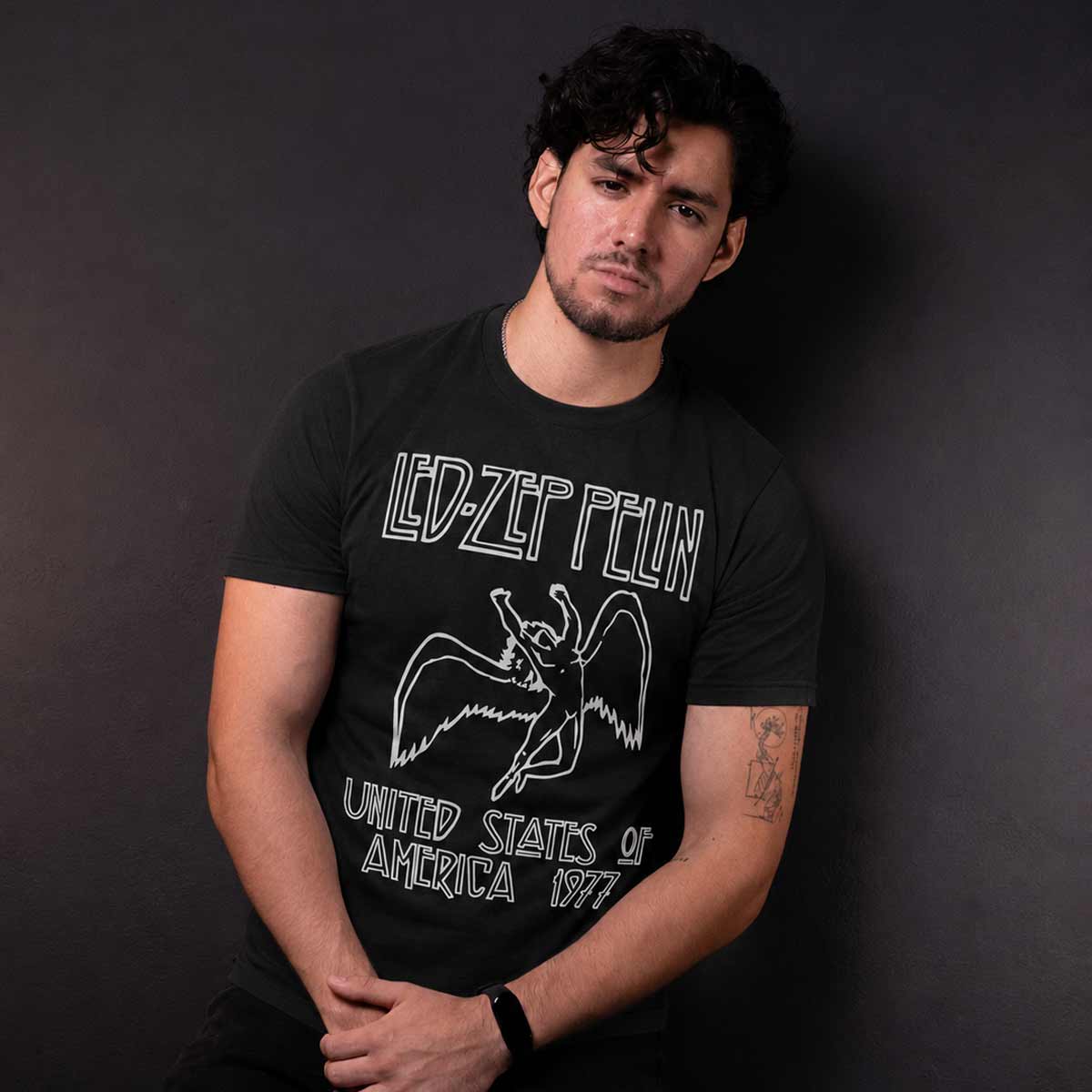 Playera Led Zeppelin  | Tour 1977