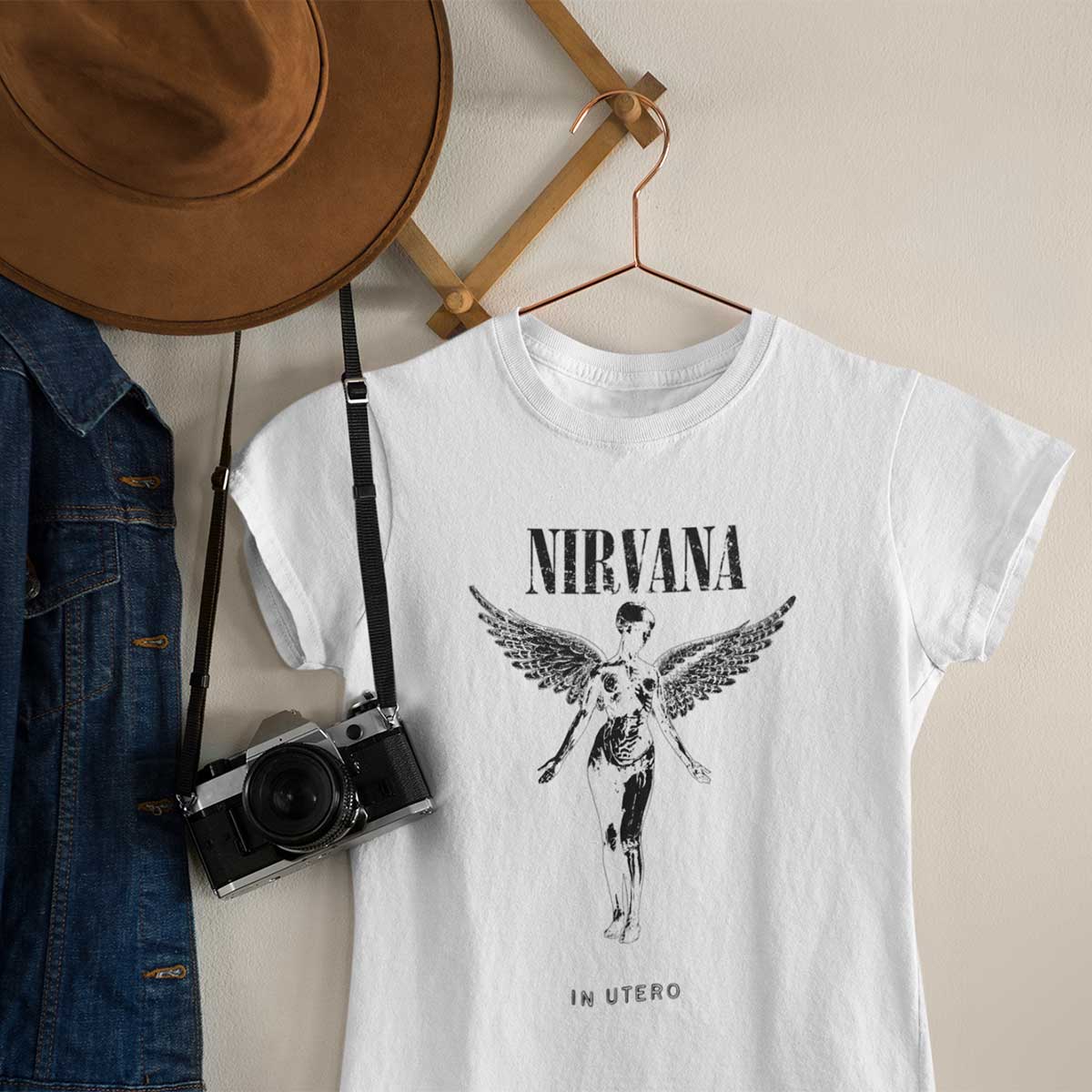 Playera Nirvana: In Utero Dama