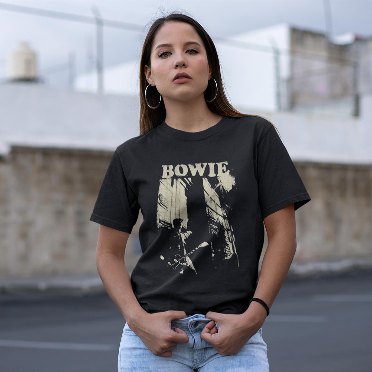 Playera David Bowie Stacks